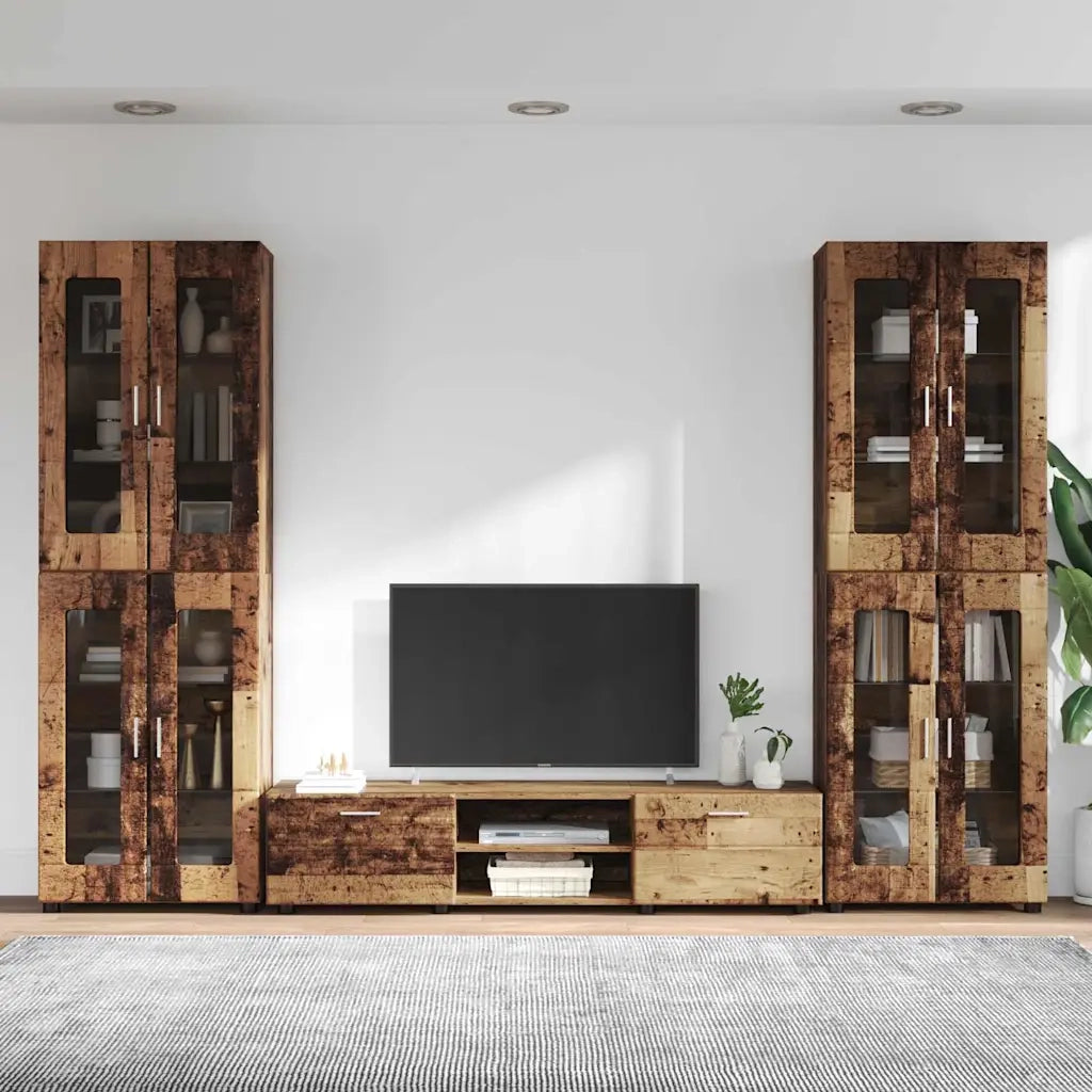 Set mobile TV FLORIN 3 pcs Legno vecchio Legno multistrato