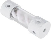 Raffreddamento acqua - Serbatoio raffreddamento acqua - Accessori computer - Alta visibilità UV - Alluminio bianco - G1/4 - Adatto per il raffreddamento del computer - Cilindri...