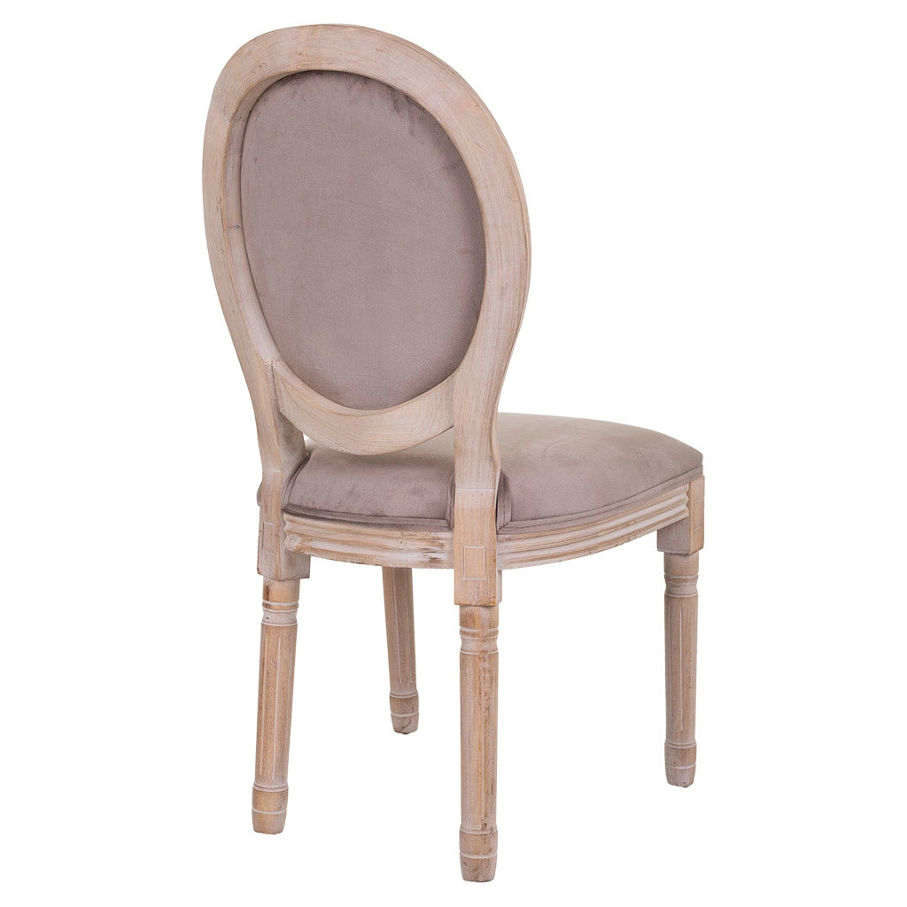 Sedia in legno imbottita 48x46x48/96h cm