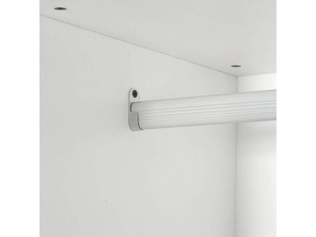Armadio "Opéra" con 4 cassetti e 1 spazio per appendere - 80 x 45 x 180 cm - Bianco