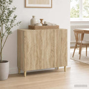 Credenza Rovere Sonoma 89 x 34,5 x 80 cm Legno ingegnerizzato 894647
