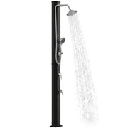 Doccia Solare 35L ¨C Zephmum ¨C Bianco, Acciaio Inox, 2 Soffioni