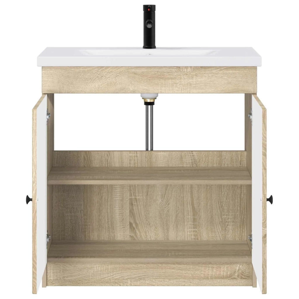 Set di mobili per il bagno Rovere Sonoma 56 x 37,5 x 81 cm 3404126
