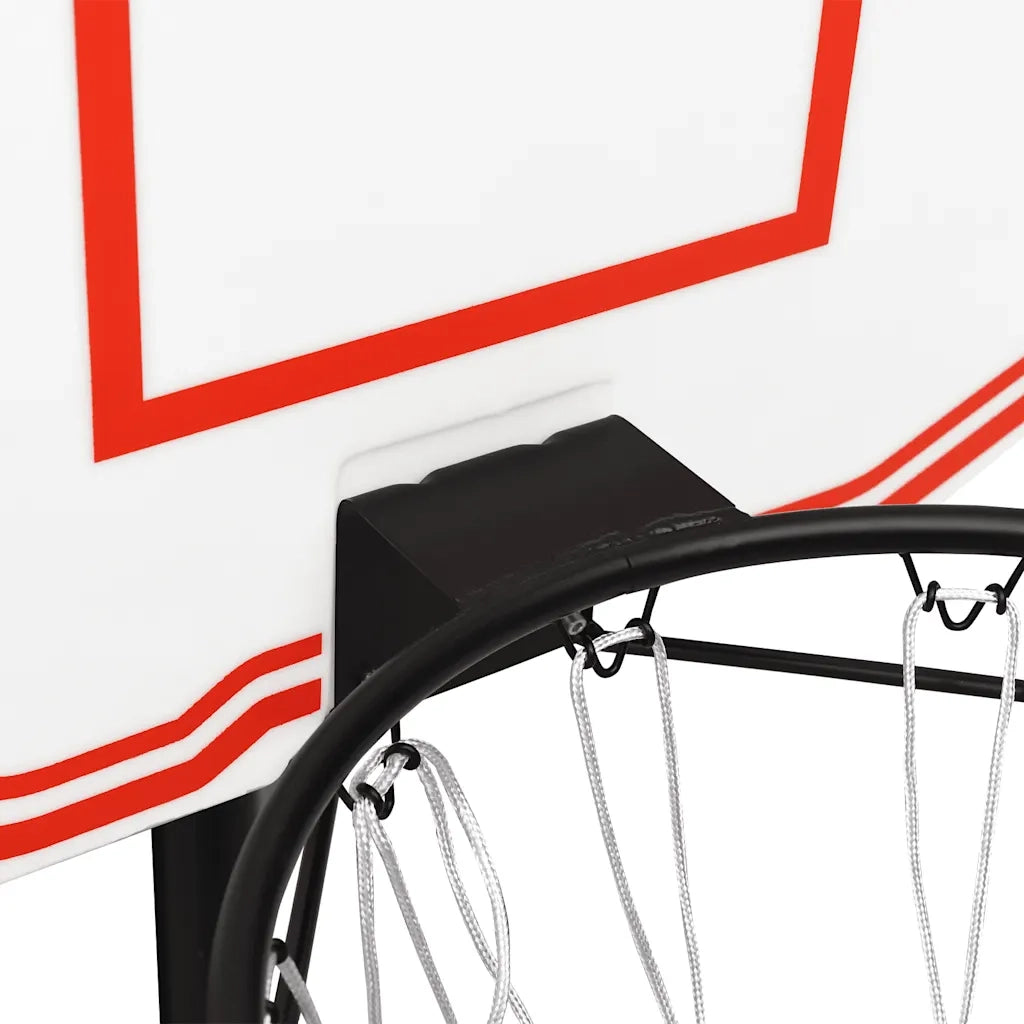 Tabellone da Pallacanestro Bianco 90x60x2 cm Polietilene 93663