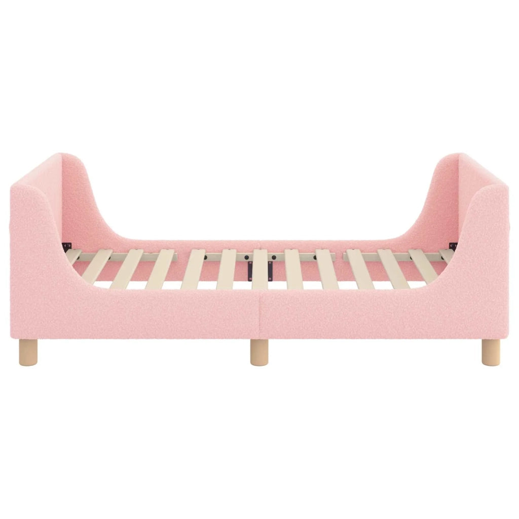 Struttura letto bambini con testata Rosa 80 x 160 cm