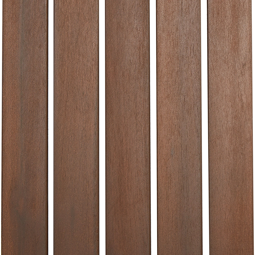 Set di 8 sedie da giardino in legno di acacia marrone con cuscini di seduta grigio resistenti all'acqua