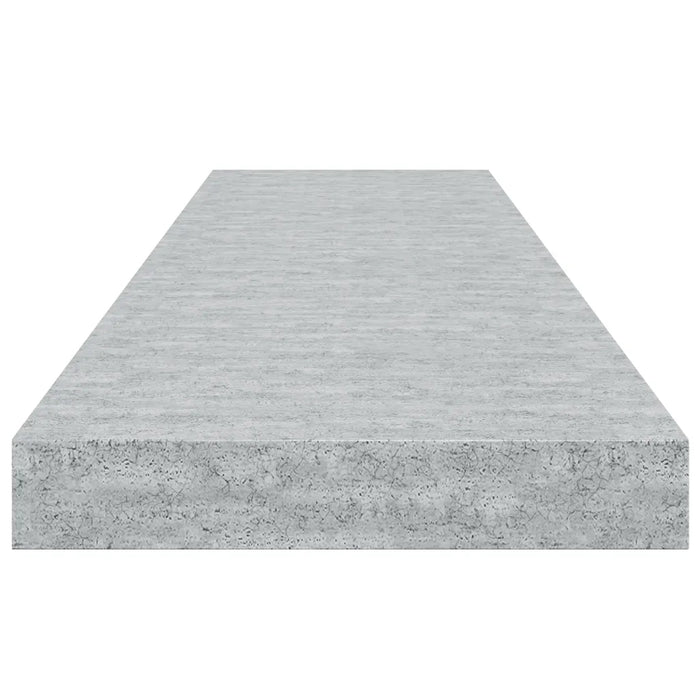 Scaffali a Parete 4 pz Grigio Cemento 90x23,5x3,8 cm in MDF cod mxl 33308
