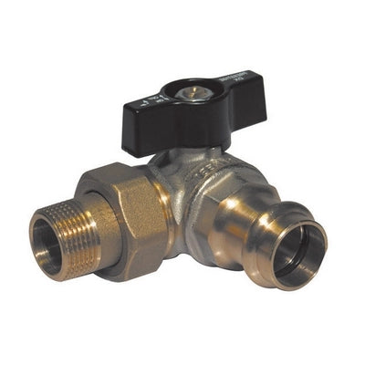VALVOLA A SFERA ATTACCO A PRESSARE/COLLETTORE SX- 1 x 28   PN 40- EFFEB- pezzi 1