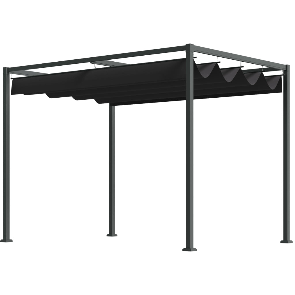 Pergola 3x2m ¨C zephmum ¨C Nero Grigio