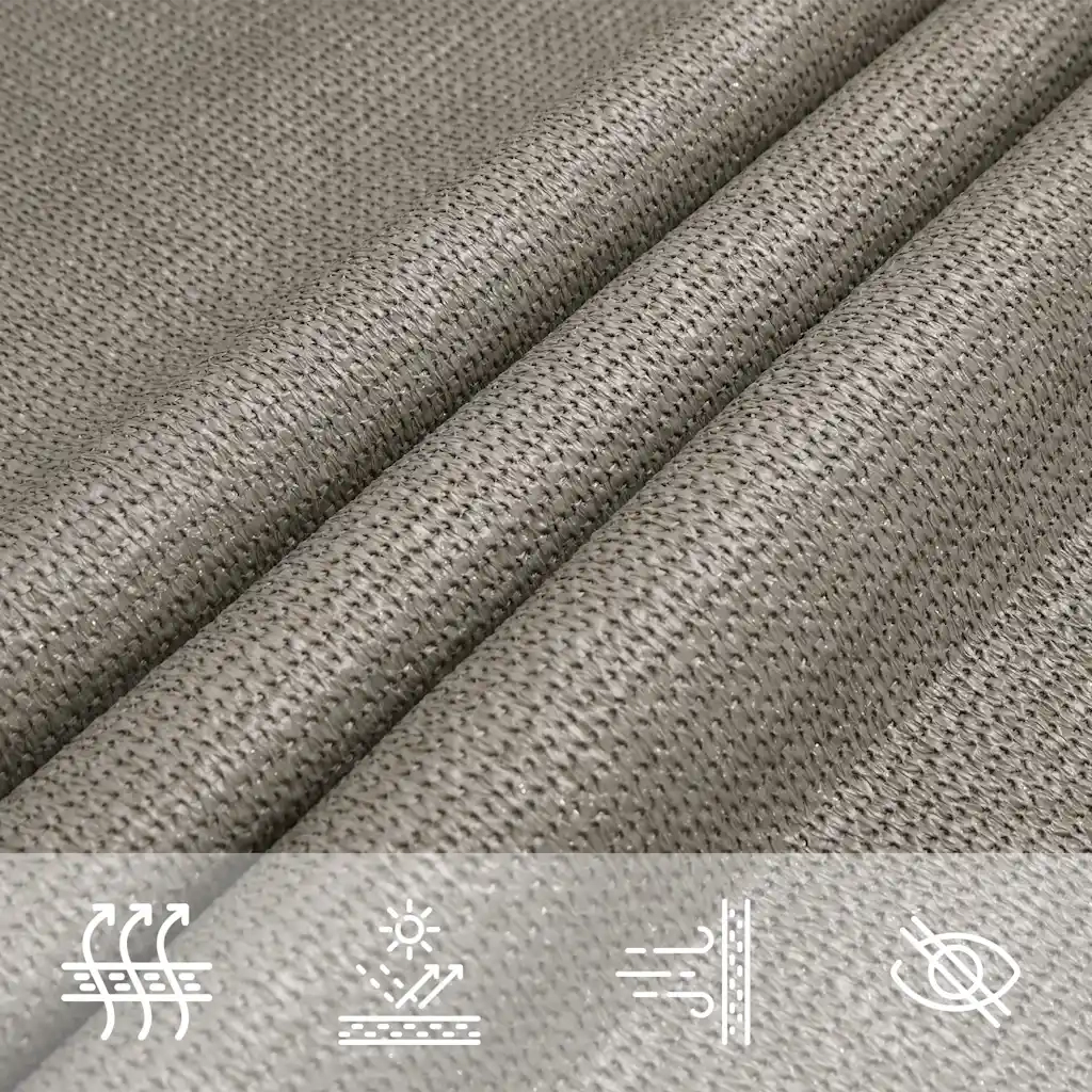 Vela Parasole 160 g/mÂ² Triangolare 4,5x4,5x4,5 m in HDPE