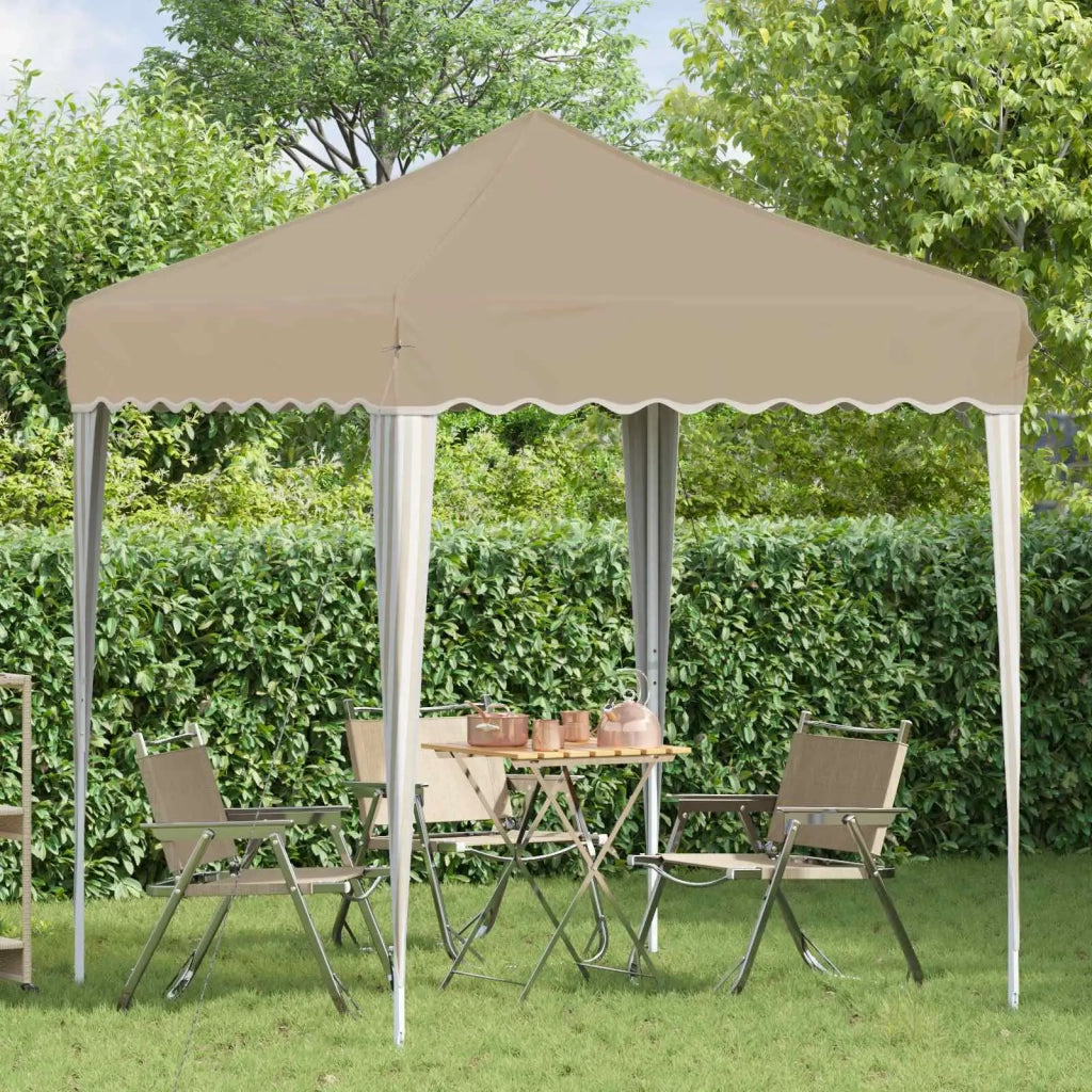 Tenda per feste a pop-up-Gazebo Crema 195 x 195 x 245 cm 434006