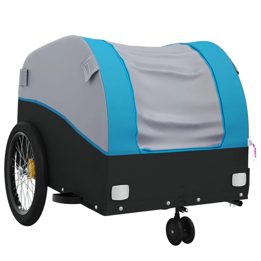Rimorchio per trasporto biciclette 30 kg ferro blu 02_0044088