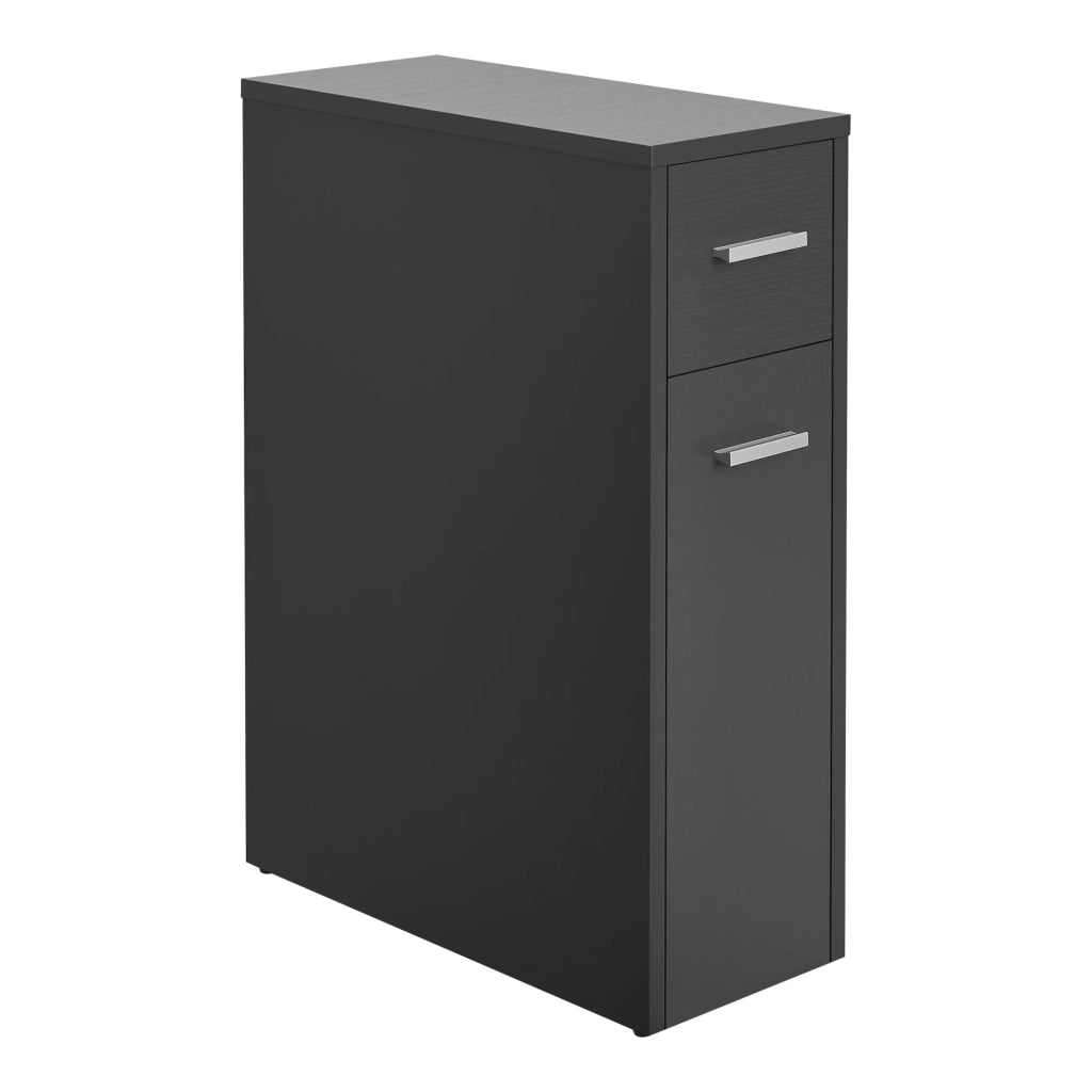 Mobile lavabo da bagno grigio scuro a 2 cassetti 03_0007663