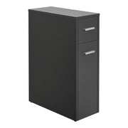 Mobile lavabo da bagno grigio scuro a 2 cassetti 03_0007663