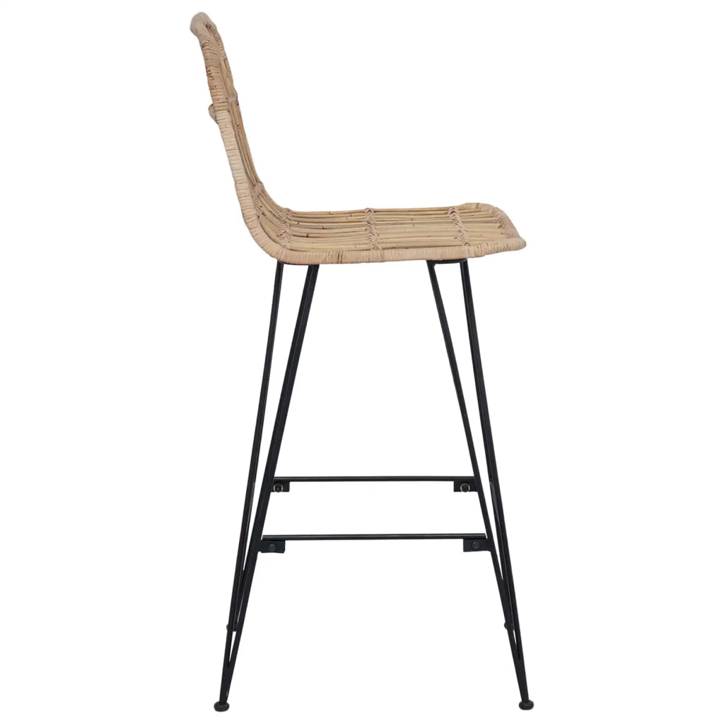 Sgabello da bar 2 pcs Naturale 44 x 55 x 109 cm 42033210
