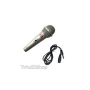 Trade Shop - Microfono Weisre Dinamico Professionale Dm-401 Incluso Cavo E Connettore -
