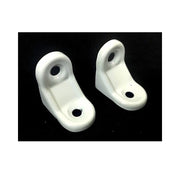 Trade Shop - Set 2pz Supporto Triangolo 30x30mm Reggi Mensola Casa Triangolare Metallo Fai Da Te -