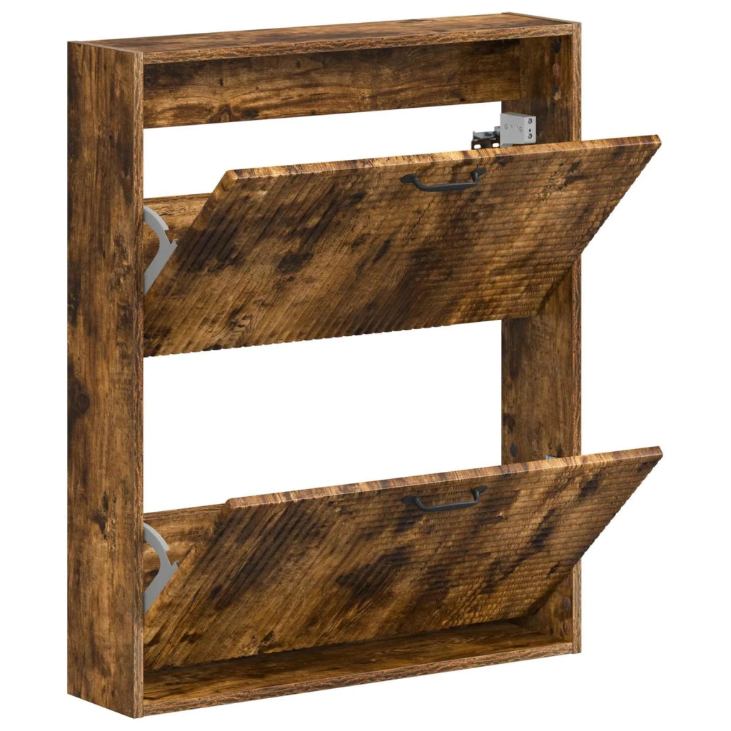 Mobiletto per Scarpe da Muro HAARLEM 71 x 17 x 86 cm 896860