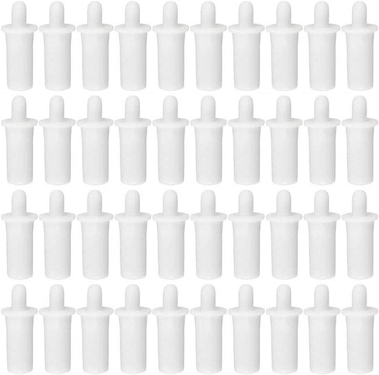 40 pezzi di riparazione per tende di sole in PVC - componenti di riparazione in plastica - per uso domestico e ufficio - penne mobili