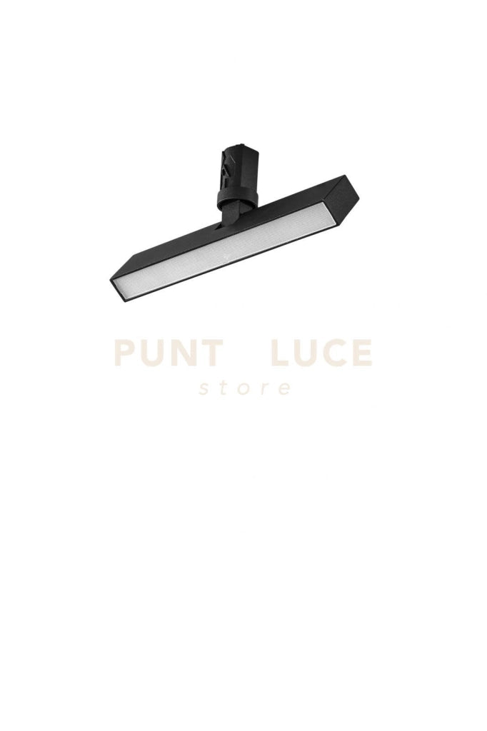 LAMPADA LED LINEARE PER BINARIO SHIFT 6V NERO 12W 3000K 1200LM 219X31X93MM