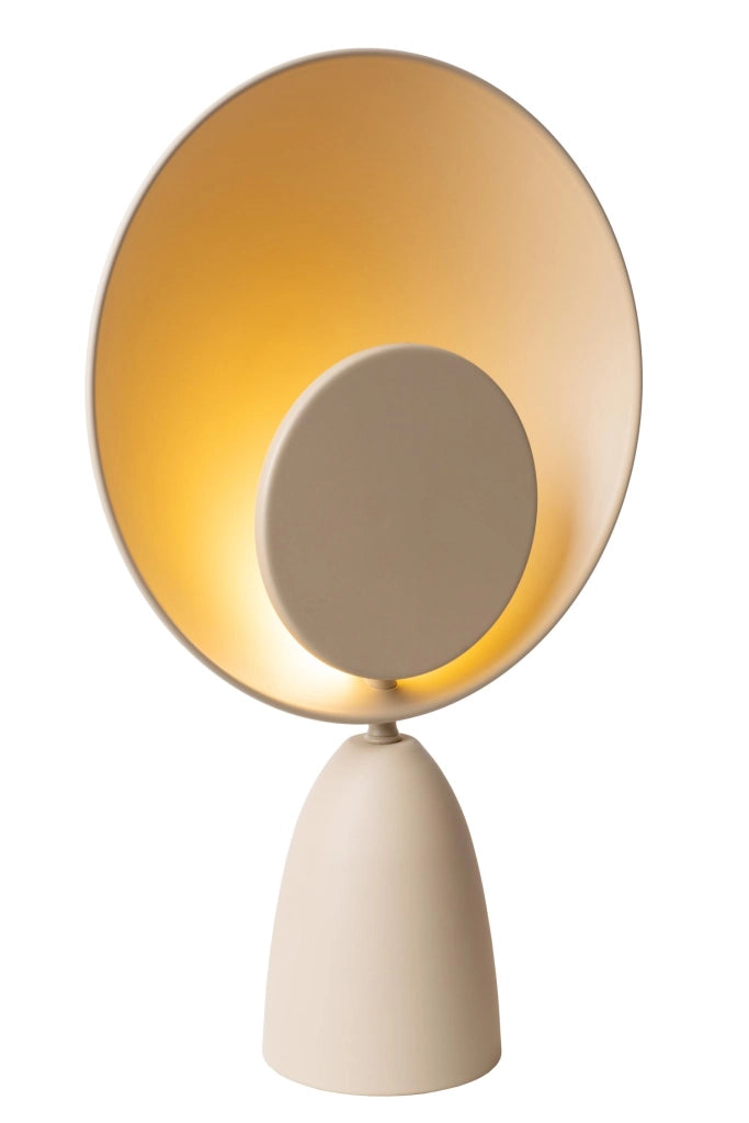 Lampada da tavolo LED 3W CASTAMAR grigio-nera Lucide