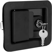 Porta camper in acciaio inossidabile - Impermeabile - Duraturo - Nero con ossidazione anodica - Chiusura