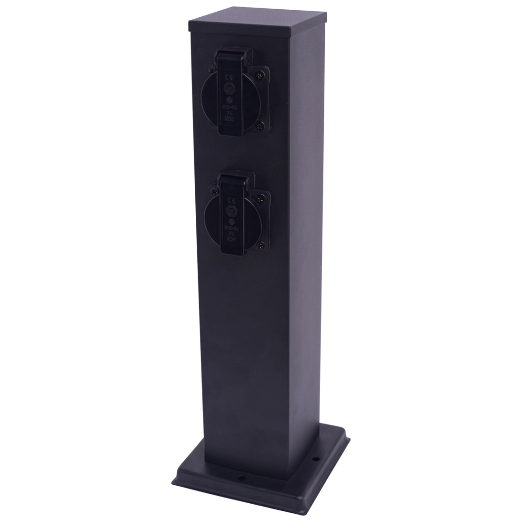 Palo prese da giardino Electric 40 cm 2x IP44 Eko-Light