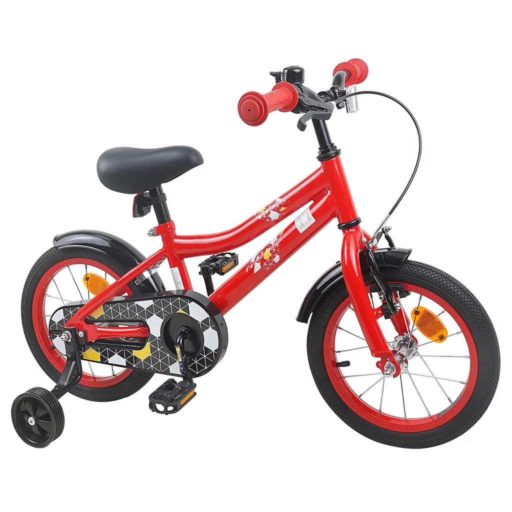 Bicicletta per Bambini 16 Pollici per bambini di 4-6 anni Rosso 42009514