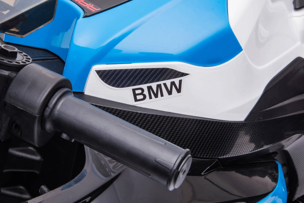 Moto Elettrica per Bambini 12V con Licenza BMW HP4 Race Blu