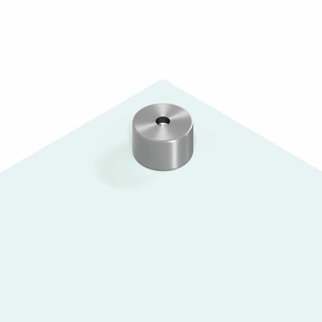 Paraspruzzi da cucina moderno termoresistente 70 x 60 cm in vetro temperato bianco 02_0059099