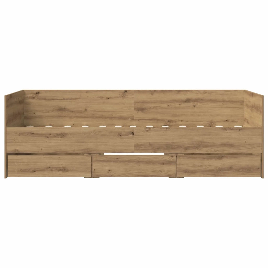 Telaio del letto con storage Rovere Artigianale 80 x 200 cm 3429636