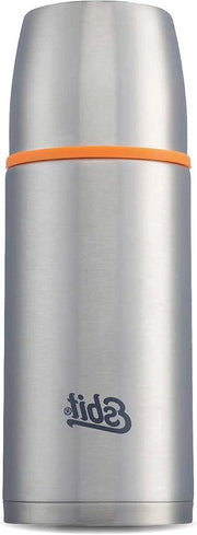 Vacuum flusso - acciaio inossidabile - per bevande calde e fredde - 500 ML - argento