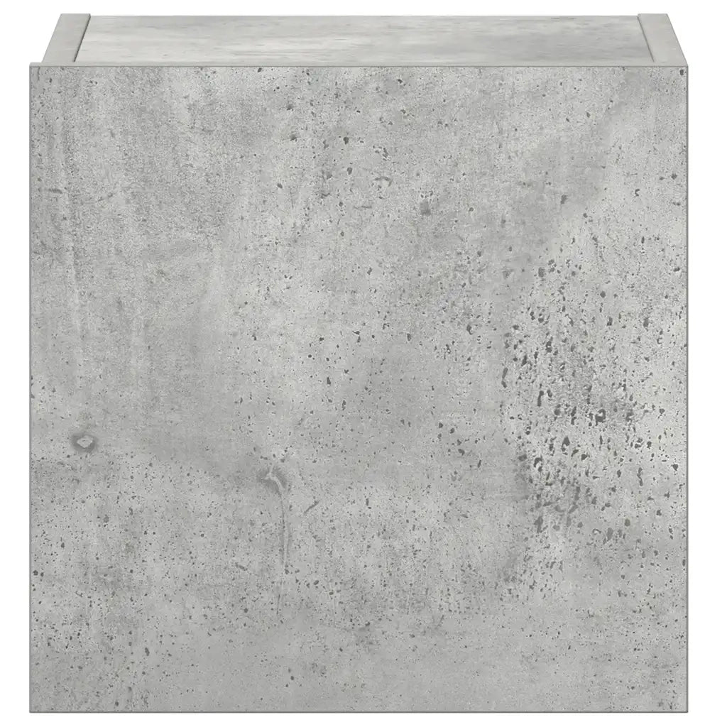Set di Mobili Porta TV 5 pz Grigio Cemento in Legno Multistrato 3079073