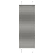 Tenda Plissettata Antracite 50x150 cm Larghezza Tessuto 49,4 cm