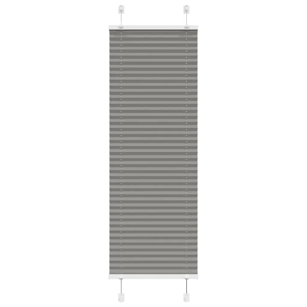 Tenda Plissettata Antracite 50x150 cm Larghezza Tessuto 49,4 cm