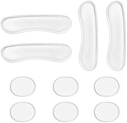 Set di Demper per Tamburi a forma Ovale e a forma Lunga - Pads in Gel di Silice - Demper per Tamburi - Pads Lavabili - Materiale Morbido - Pads per Tamburi