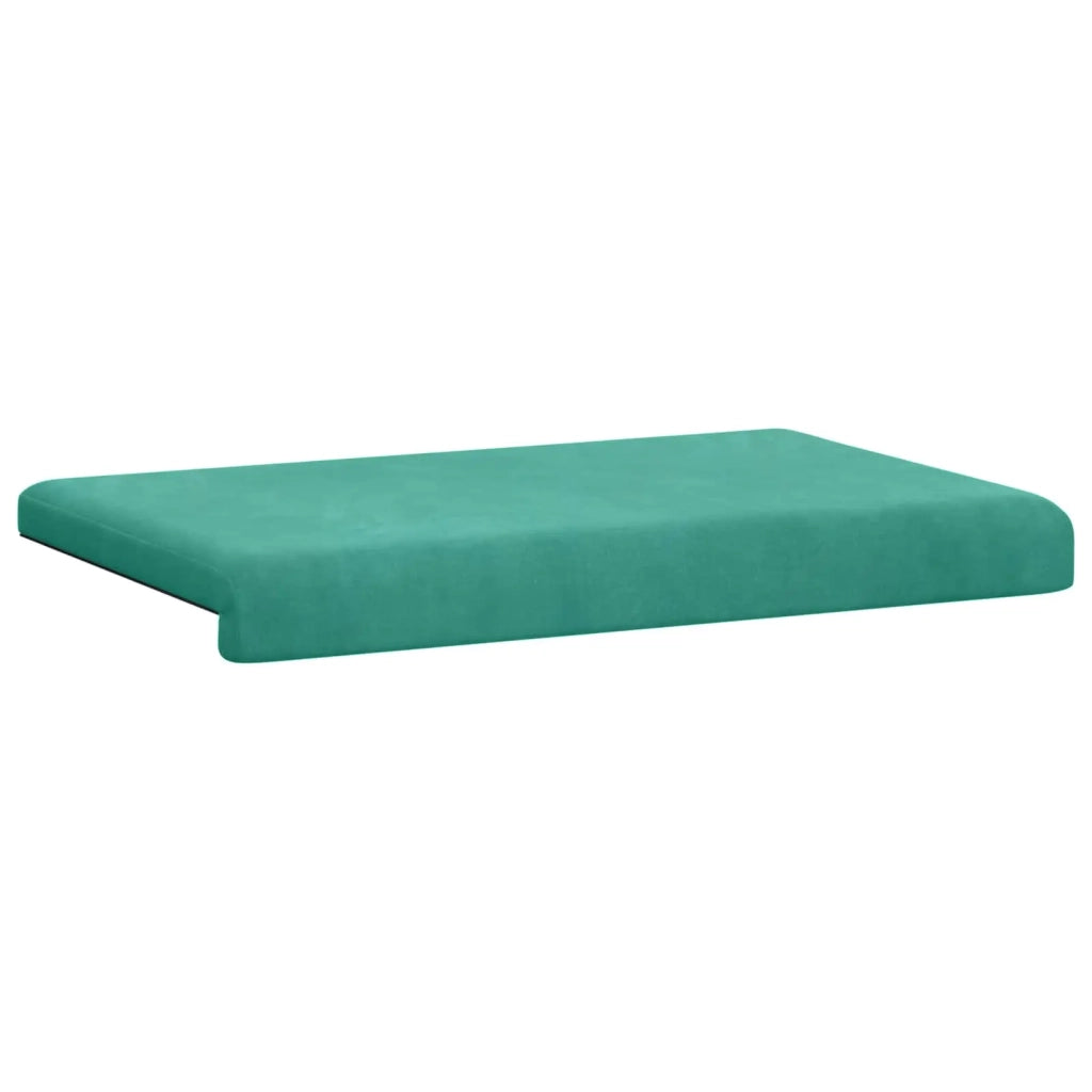 Cuscino per panchina Velluto (V) Turchese Profondità 35 cm 42043185