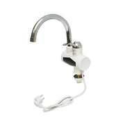 Rubinetto Acqua Calda Istantanea, Scaldabagno Elettrico Istantaneo 3000W, Display Digitale, 35-55°C, IPX4