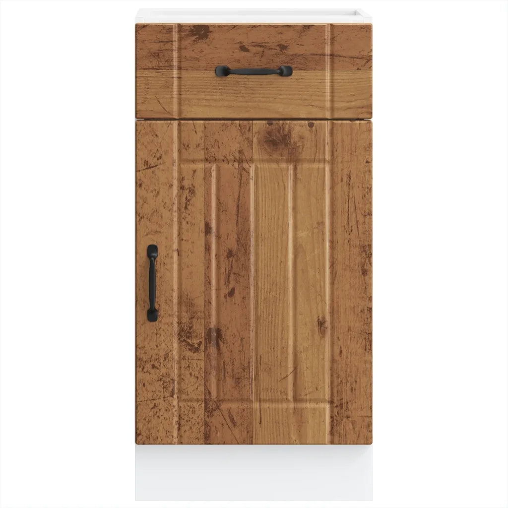 Base da Cucina Lucca Legno Antico in Legno Multistrato 853715