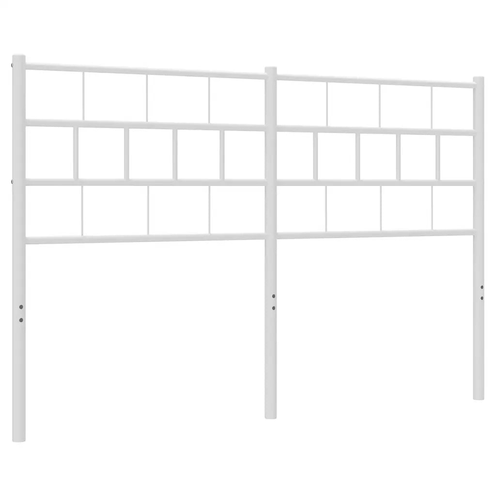 Testiera di Ricambio in Metallo Bianco 135 cm 355740