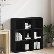 Mobile libreria Rovere Nero 98x29x97,5 cm in Legno Multistrato 862472