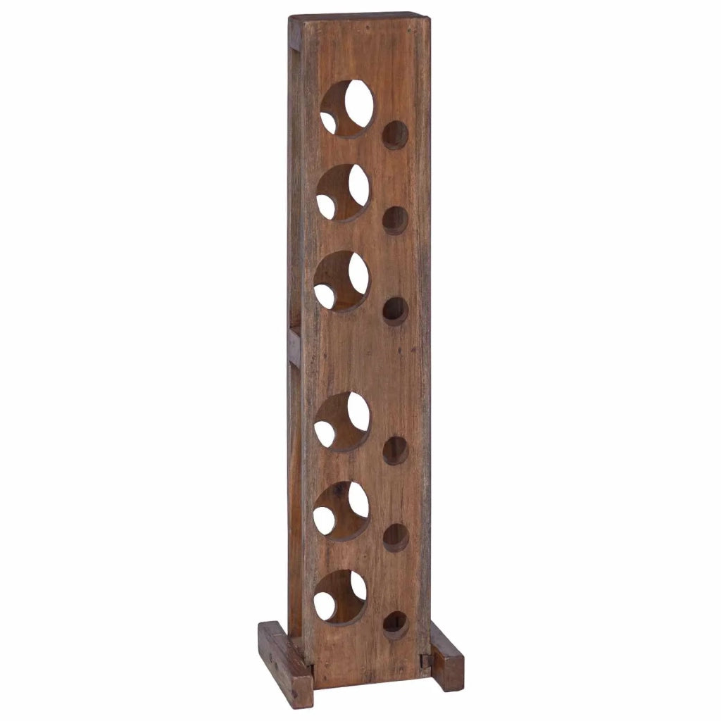 Scaffale Marrone 20 x 25 x 100 cm Legno di Mogano Massello
