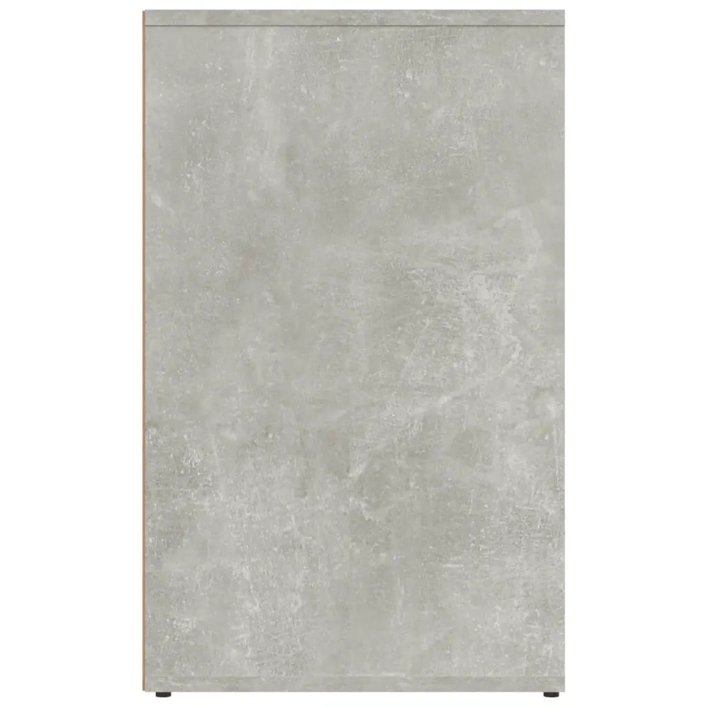 Armadietto Cosmetici Grigio Cemento 80x40x65 Legno Multistrato 808850