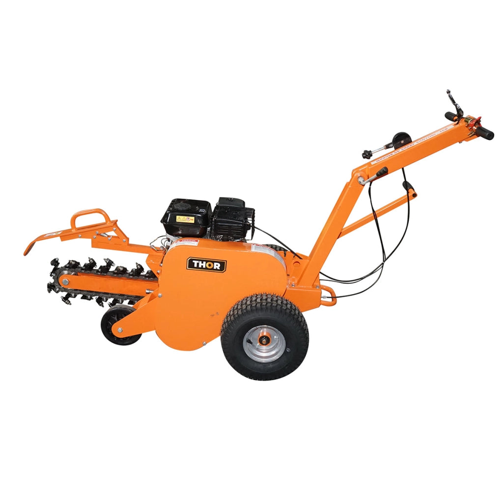 Macchina scavatrice 7 HP larghezza di lavoro 100mm profondità 450mm THOR