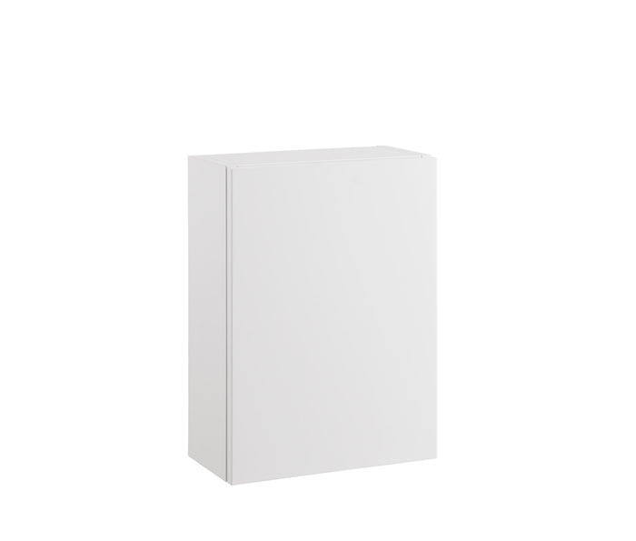 Pensile da Bagno 1 Anta Push 35x18x47,5 cm in Legno TFT Ibiza Bianco Opaco