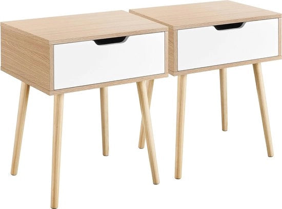 Nachtkastje compattissimo e elegante, perfetto per piccoli spazi