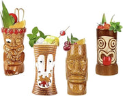 Tiki Coppe per Cocktail Hawaii Accessori per Bar Tiki per Bevande Tiki Bar Accessori per Festa Hawaii Q1