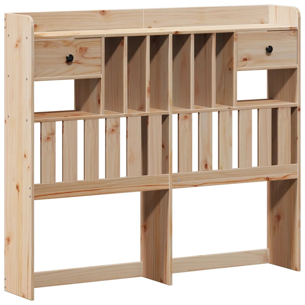 vidaXL Letto Libreria senza Materasso 135x190 cm in Legno di Pino