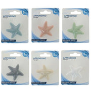 Trade Shop - Gancio Appendino Adesivo Appendiabiti Da Parete Cucina Bagno Forma Stella Colorata 10807 -