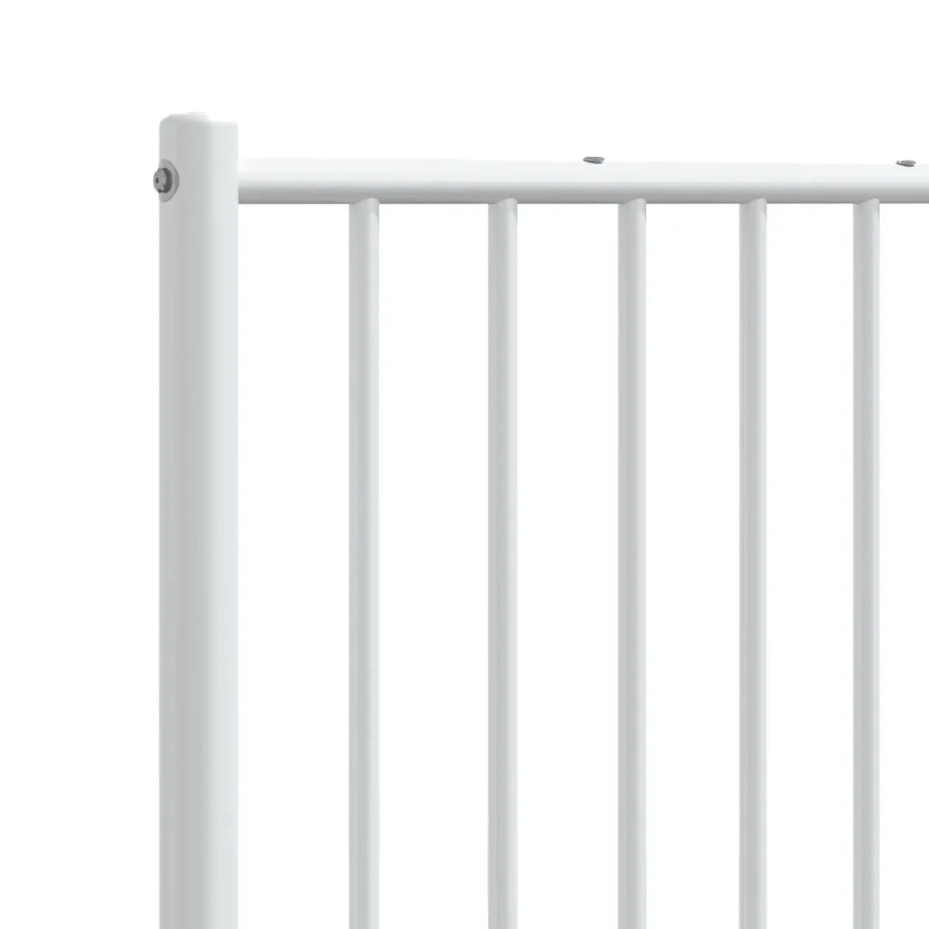 Testiera di Ricambio in Metallo Bianco 180 cm 350967